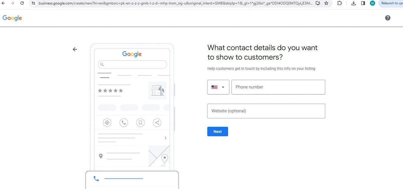Fill Out Further Business Details Fill Out Further Business Details