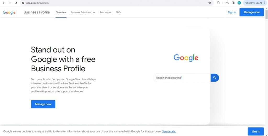 How to Create GMB account