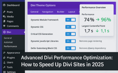 Advanced Divi Performance Optimization: How to Speed Up Divi Sites in 2025